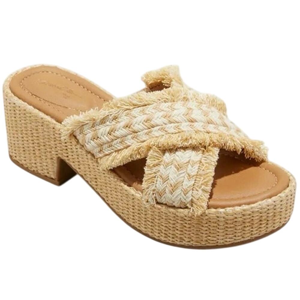 Universal Thread Women's Sally Platform Heels Mem… - image 1